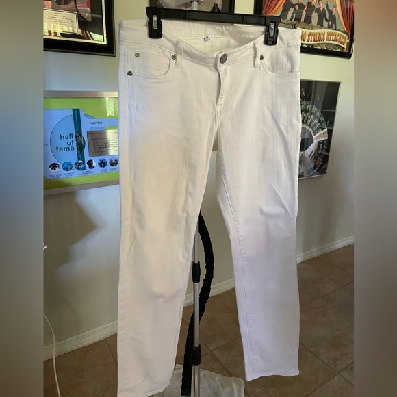 Kut from the Kloth White Stretch Denim Jeans Size 8 - Picture 3 of 10
